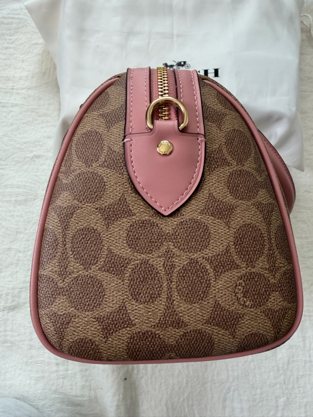 Coach Rowan Satchel Signature Canvas - Picture 7 of 16